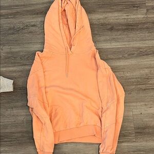 Peach Hoodie Sweater